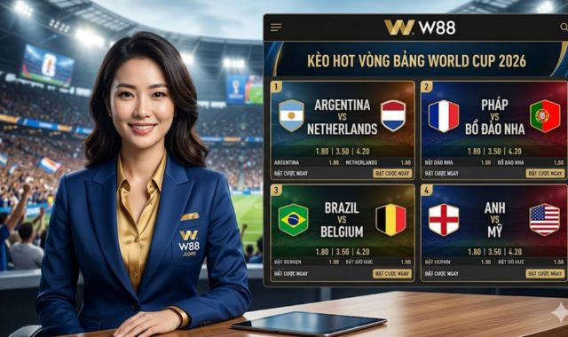 Hé lộ kèo hot vòng bảng World Cup 2026